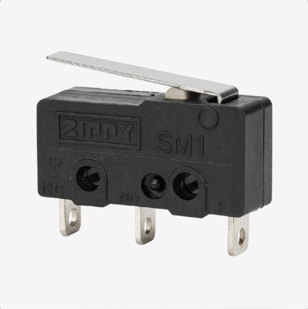 microswitch zippy sm1 10a con palanca para máquina arcade y pinball